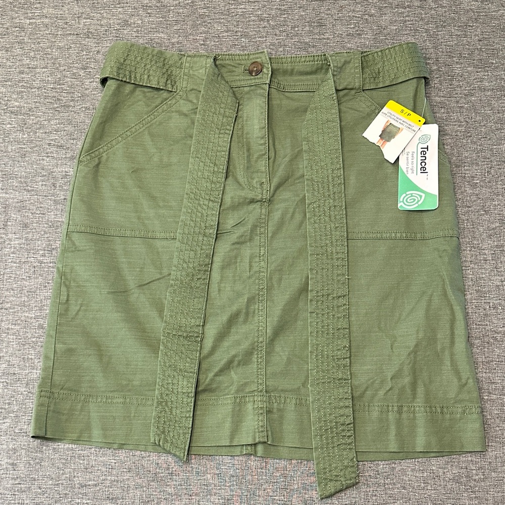 KERSH Cargo Mini Skirt with Belt